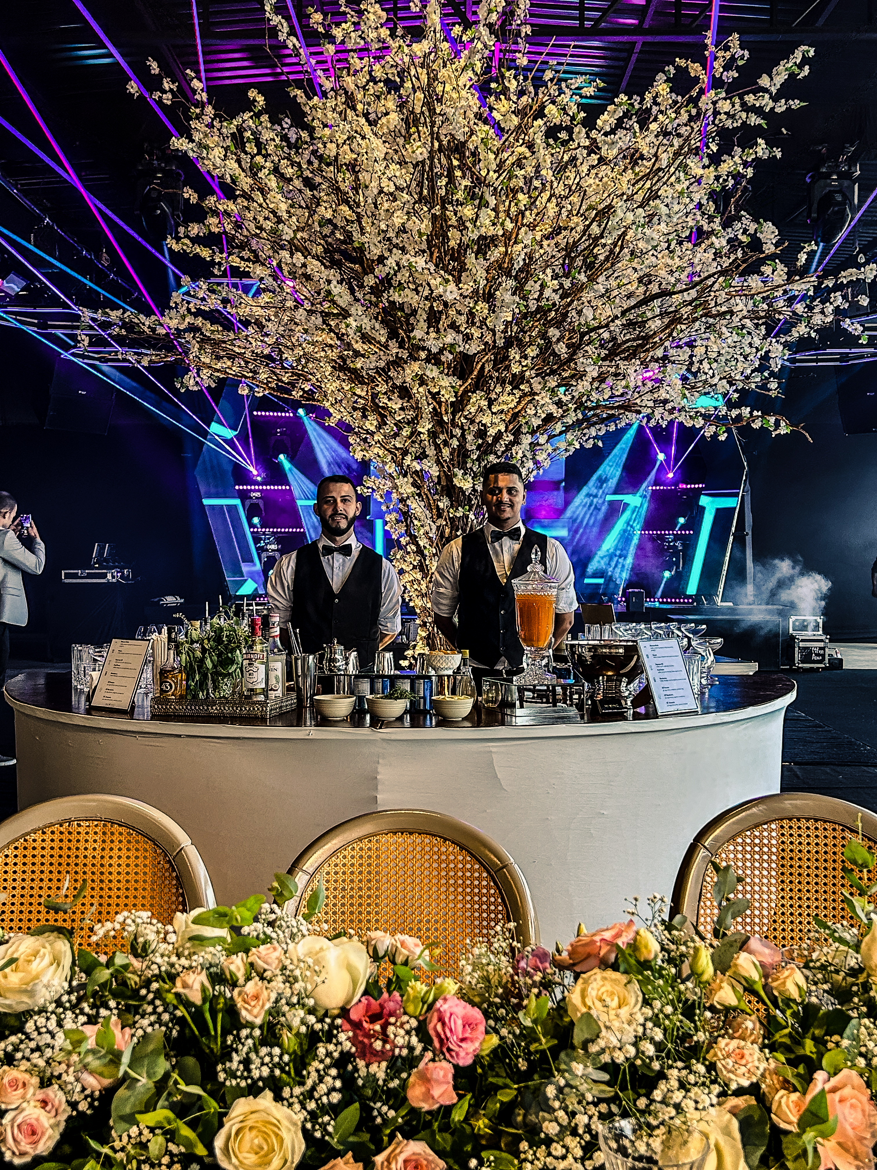 Bar de coquetelaria elegante